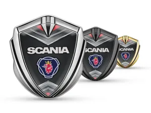 Scania Emblem Fender Badge Minimal Design Standard